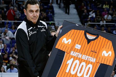 José Antonio Martín Bertrán, 1.000 partidos en la Liga Endesa