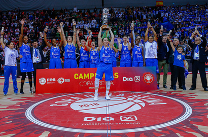 Perfumerías Avenida campeonas de la Copa de la Reina-Liga Dia