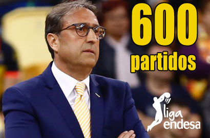 Luis Casimiro, 600 partidos en Liga Endesa
