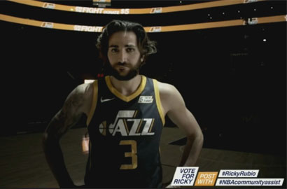 Ricky Rubio nominado al premio Asistencia a la Comunidad de la NBA