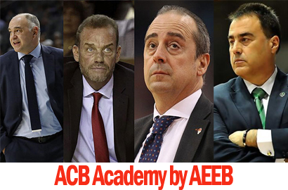 ACB Academy by AEEB, cuatro entrenadores de lujo