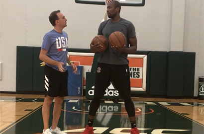 Experiencia de Hugo López en el baloncesto NBA