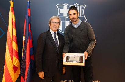 LA AEEB rinde homenaje a Juan Carlos Navarro