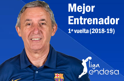 Svetislav Pesic, Mejor Entrenador de la primera vuelta de la Liga Endesa 2018-19