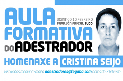 Aula Formativa do Adestrador. Homenaje a Cristina Seijo