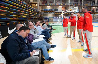 Semana de entrenamientos con Sergio Scariolo – Jornada 1