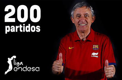 Svetislav Pesic, 200 partidos en Liga Endesa
