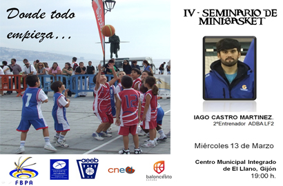 IV Seminario de Minibasket. (Asturias)