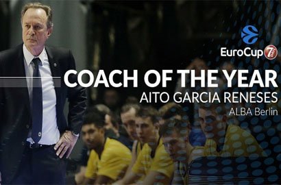 Aíto García Reneses, entrenador del Año de la EuroCup