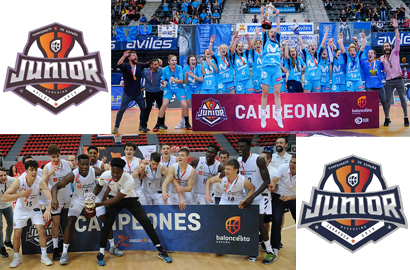 Movistar Estudiantes (chicas) y Real Madrid (chicos) campeones de España Junior