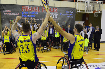 CD Ilunion campeón de Liga de División de Honor de BSR