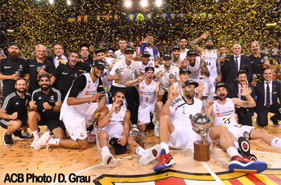Real Madrid, campeón de la Liga Endesa 2018-19