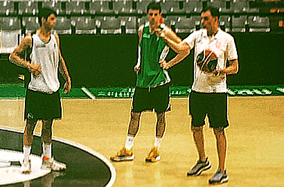 Georgios Bartzokas en el Euroleague Coaches Clínic 2019 por Trifón Poch