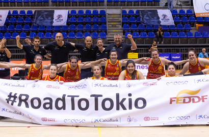 La Selección Española Femenina de baloncesto en silla de ruedas sella su billete para Tokio 2020