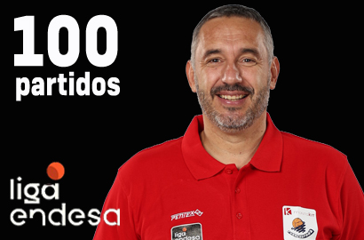 Jota Cuspinera, 100 partidos en la Liga Endesa