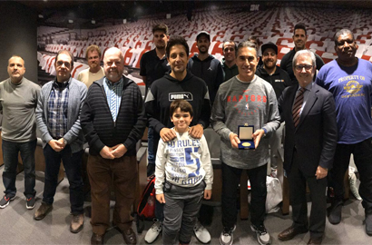 Sergio Scariolo recibe la Medalla de Oro de la AEEB