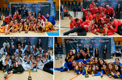 Andalucía, Cataluña y Madrid se reparten los títulos del Campeonato de España Cadete e Infantil