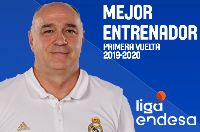 Pablo Laso, Mejor Entrenador de la primera vuelta de la Liga Endesa 2019-20