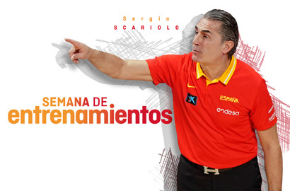 Semana de Entrenamientos con Sergio Scariolo / SEAM: Zaragoza, 21-23 febrero 2020