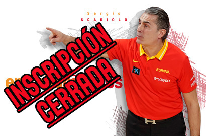 Se cierra el plazo de inscripción a la Semana de Entrenamientos con Sergio Scariolo / SEAM