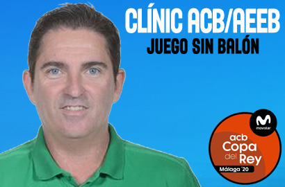 Xavi Pascual, ponente en el Clínic AEEB-ACB de la Copa del Rey Málaga 2020