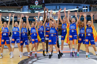 Fundación Valencia Basket, campeonas de la MiniCopa