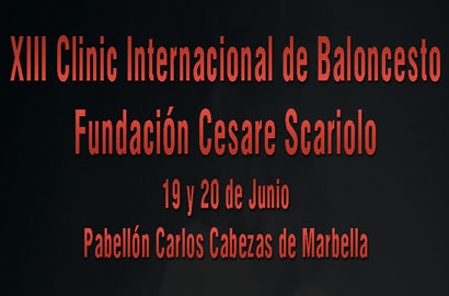 XIII Clínic Internacional de Baloncesto Fundación Cesare Scariolo
