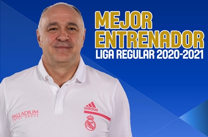 La AEEB nombra a Pablo Laso Mejor Entrenador de la fase regular 2020-21