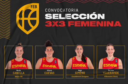La Selección 3×3 Femenina camino al Europeo de París 3×3