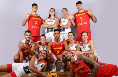 Selecciones U17 Masculina y Femenina. Copa de Europa 3×3