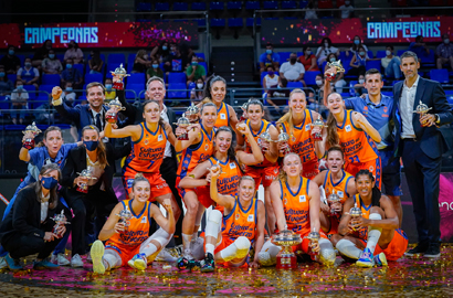 Valencia Basket, campeonas de la Supercopa