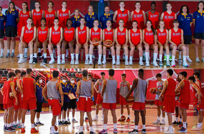 Convocatorias de las selecciones U15 y U16 Masculinas y Femeninas