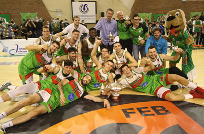 El Teknei Bizkaia Zornotza campeón de la Copa LEB Plata