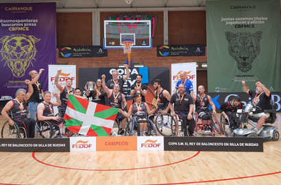 Bidaideak Bilbao, campeón de la Copa del Rey BSR