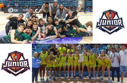 SPAR Gran Canaria y Joventut de Badalona campeones del CE Junior Femenino y Masculino