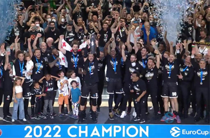 La Virtus de Scariolo campeones de la Eurocup