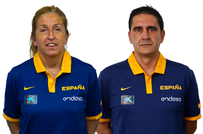 Elena Lahoz y David Soria repiten con las selecciones U15F y U15M