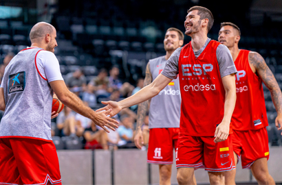 Semana de Entrenamientos AEEB con la Selección Española Absoluta Masculina (Pamplona) – Jornada 1