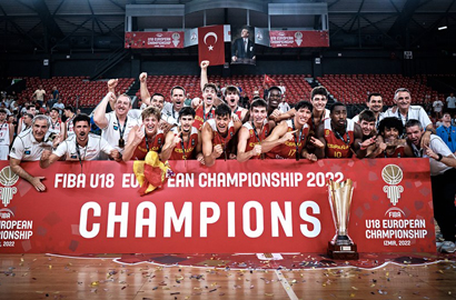 España Campeones de Europa U18 Masculino