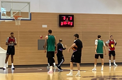 Final de la Semana de Entrenamientos AEEB con el Real Madrid