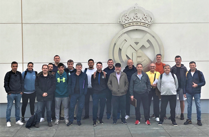 Inicio Semana de Entrenamientos AEEB con Chus Mateo / Real Madrid