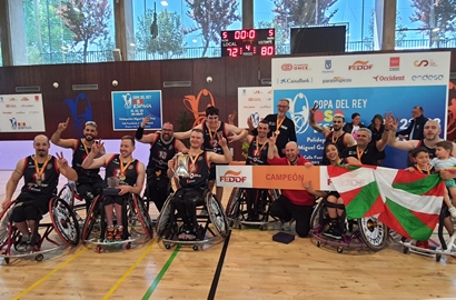 Bidaideak Bilbao campeón de la Copa del Rey BSR 2023