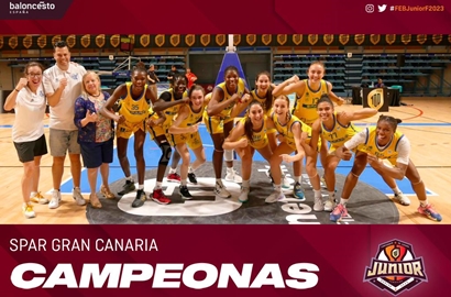Spar Gran Canaria conquista el Campeonato de España Junior Femenino