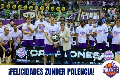 Zunder Palencia consigue el ascenso a la Liga Endesa