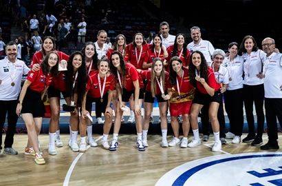 La U20 Femenina consigue el bronce en el Europeo de Lituania