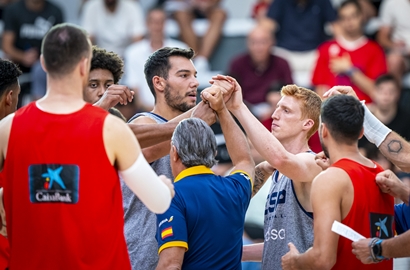 Semana de Entrenamientos AEEB con la selección Española Absoluta Masculina. Agosto 2023 (Jornada 2)