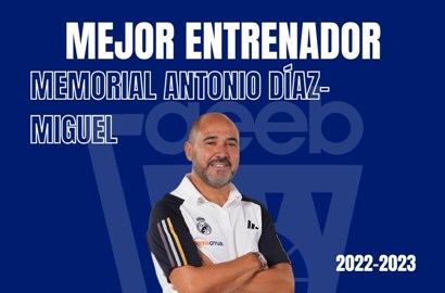Chus Mateo recibirá el Trofeo AEEB-“Memorial Antonio Díaz Miguel” 2022/23