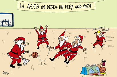 La AEEB os desea ¡Feliz Navidad y Próspero Año 2024!