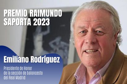Emiliano Rodríguez, premio Raimundo Saporta 2023