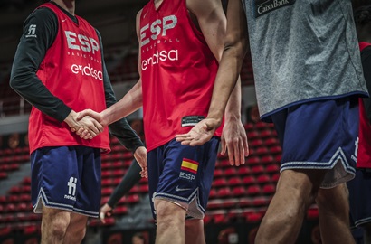 Semana de Entrenamientos AEEB con la selección Española Absoluta Masculina. Febrero 2024 (Jornada 3)